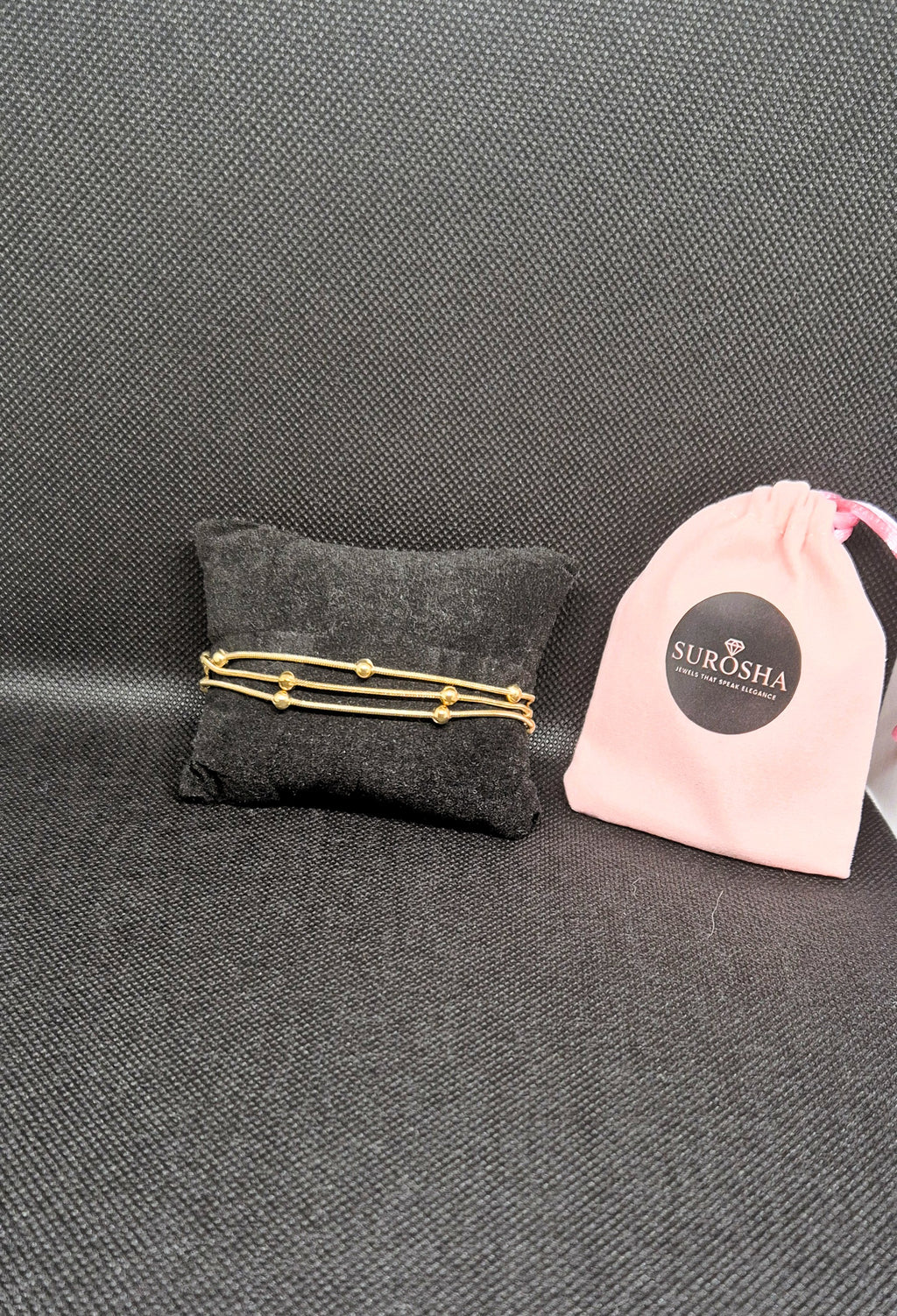 SuRosha Triple Elegance Armband – 3 Lagen Chic