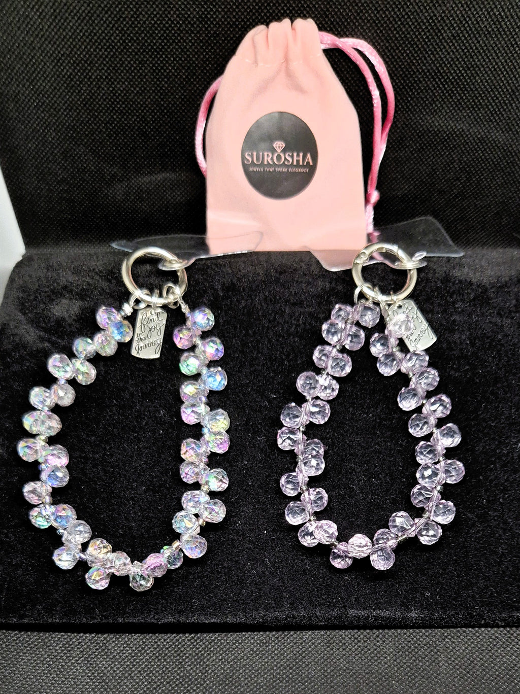 SuRosha Crystal Phone Charm – Sparkle Everyday