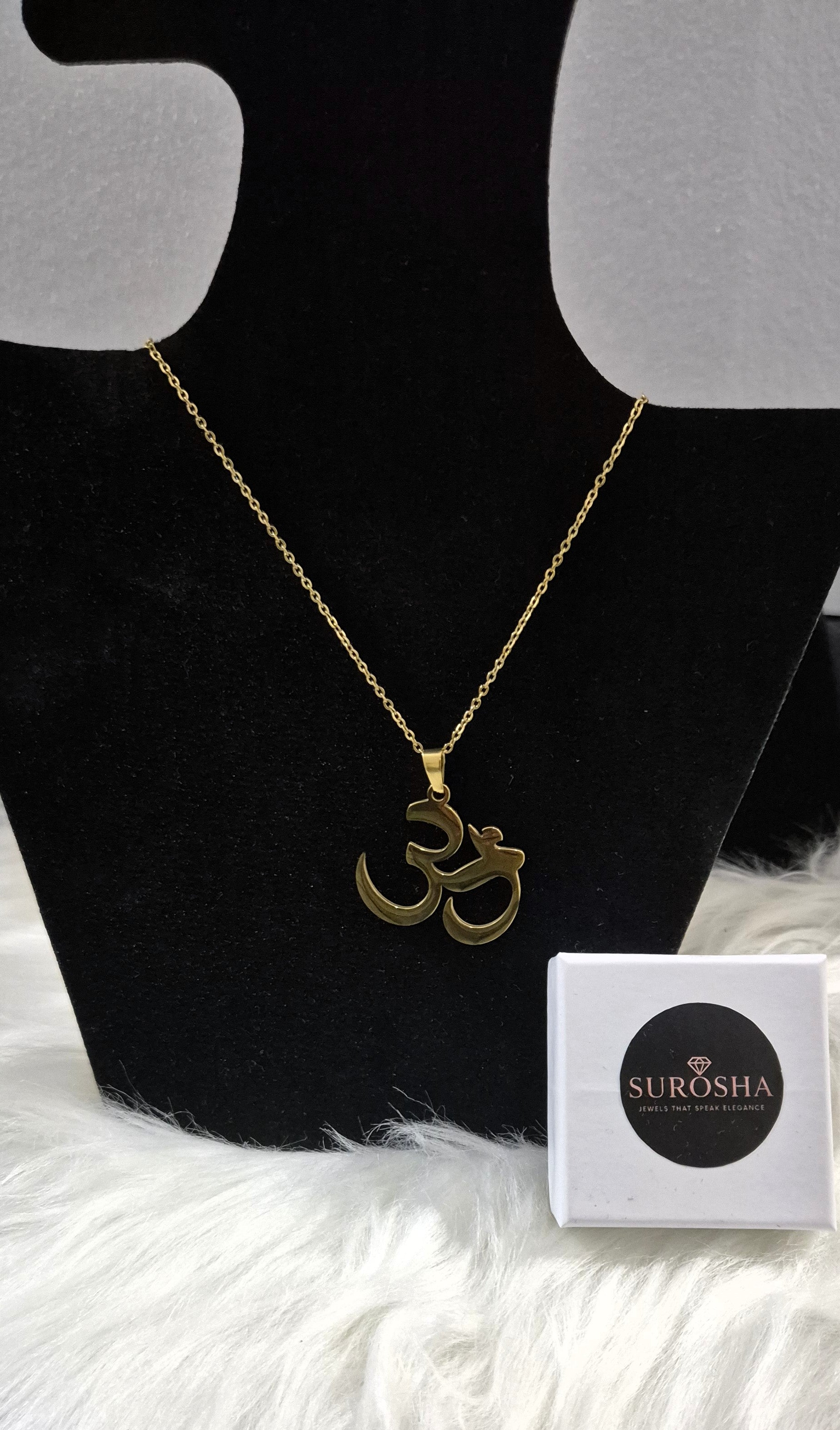 SuRosha OHM symbol Ketting – Spirituele Elegantie