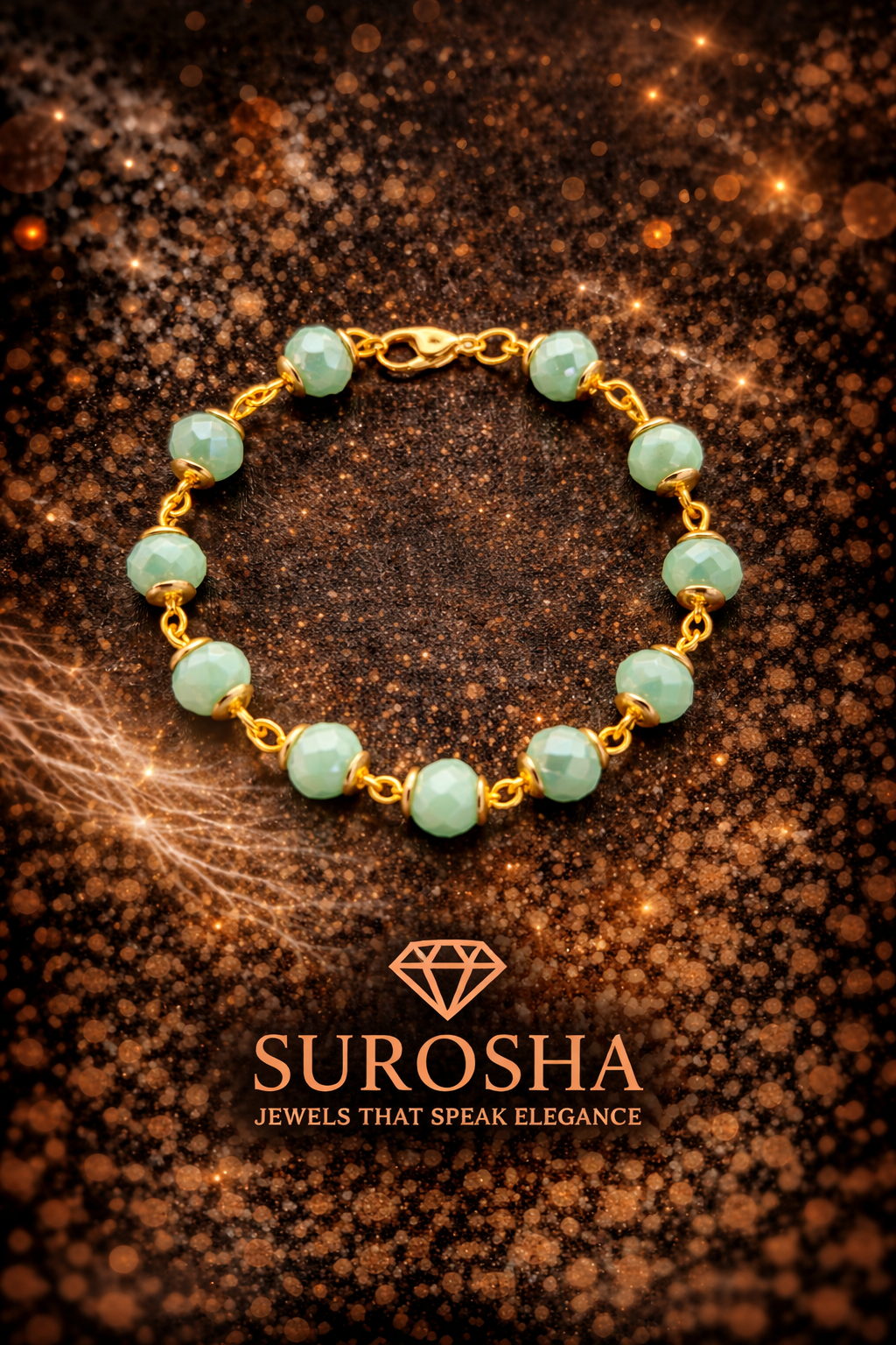 SuRosha Mint Glow Armband